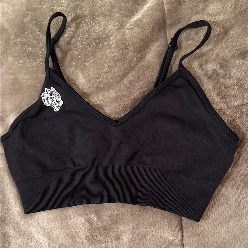 Darc Sport Black V-Neck Bralette